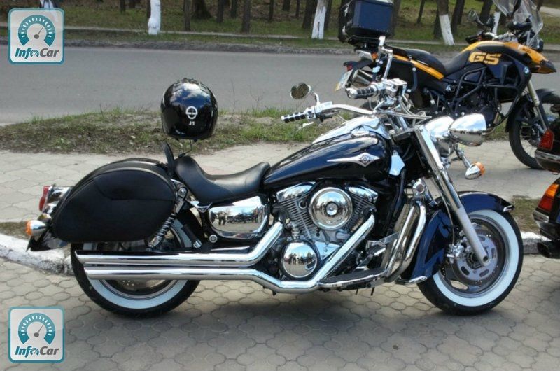 Kawasaki Vulcan 1500 задние дуги