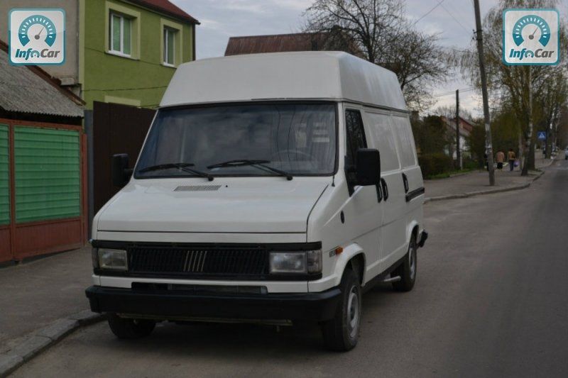 Белый fiat ducato