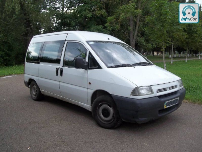 Fiat scudo белый