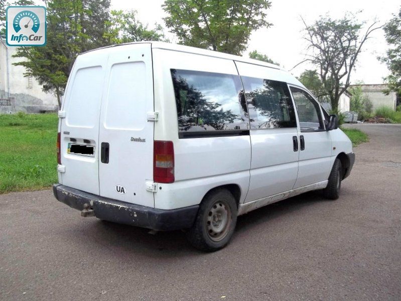 Fiat scudo белый