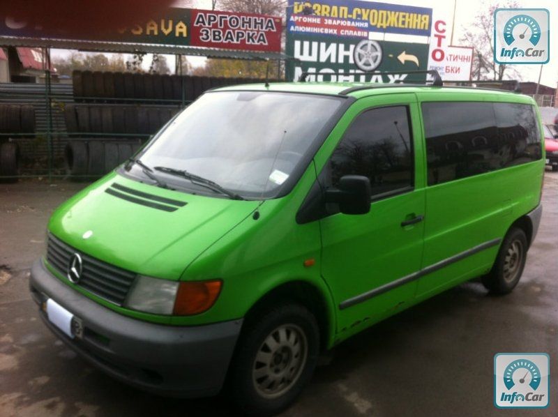 Купить автомобиль Mercedes Vito 638 1999 (зеленый) с ...