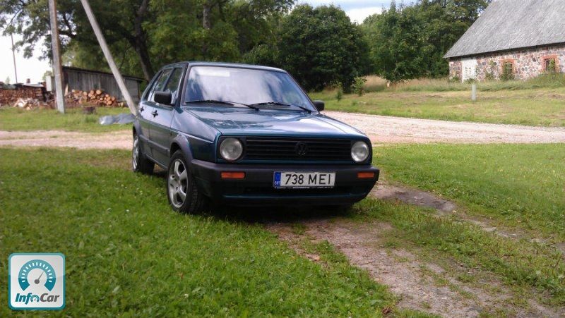 Golf 2 спойлер