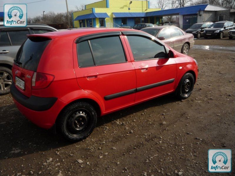 Капот getz 2007