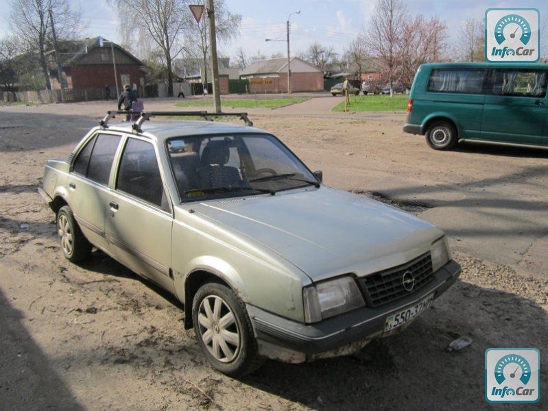 Опель аскона 1986 фото