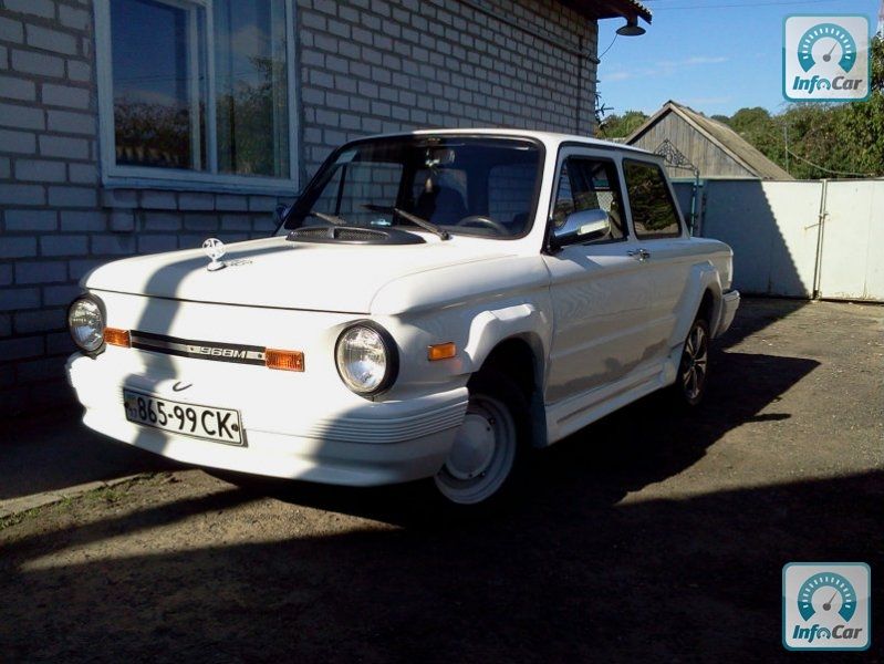 Автомобиль заз 968 м