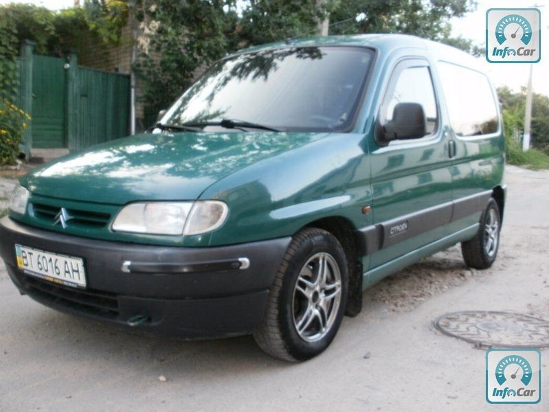 Купить автомобиль Citroen Berlingo 1998 (зеленый) с