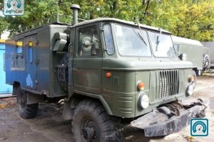 ГАЗ 66 Кунг 1984 №436347