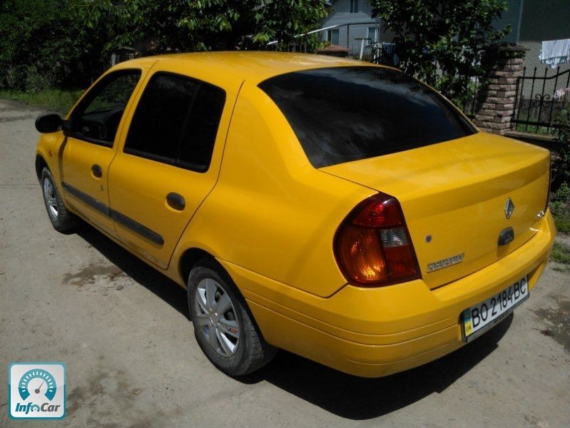 Renault symbol 2002
