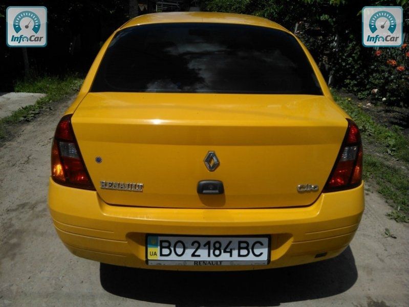 Renault symbol 2002