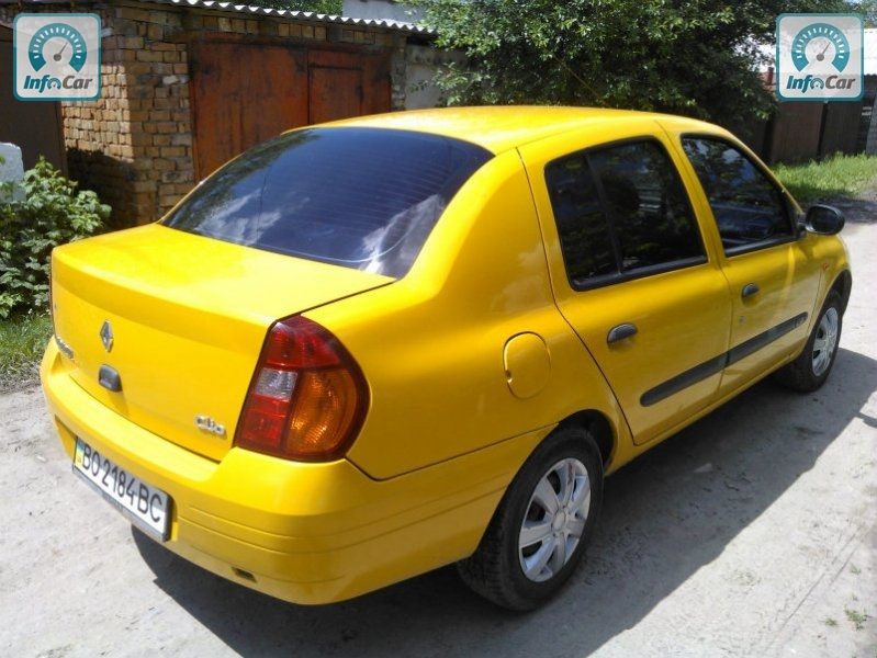 Renault symbol 2002