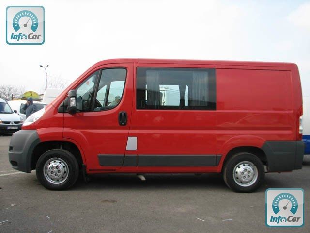 Fiat ducato красный