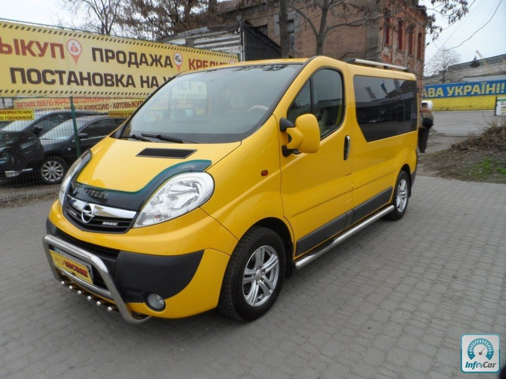 Opel vivaro 2009