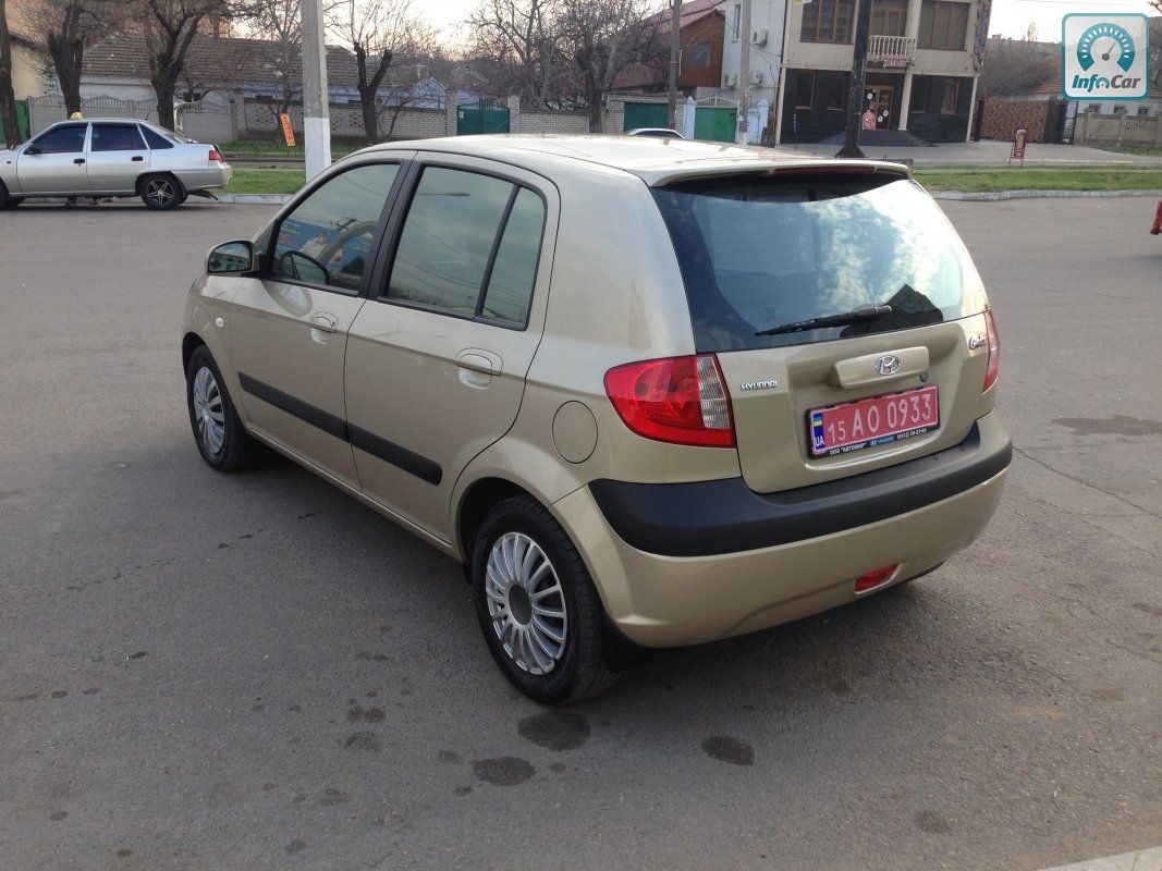 Hyundai getz 2008 года