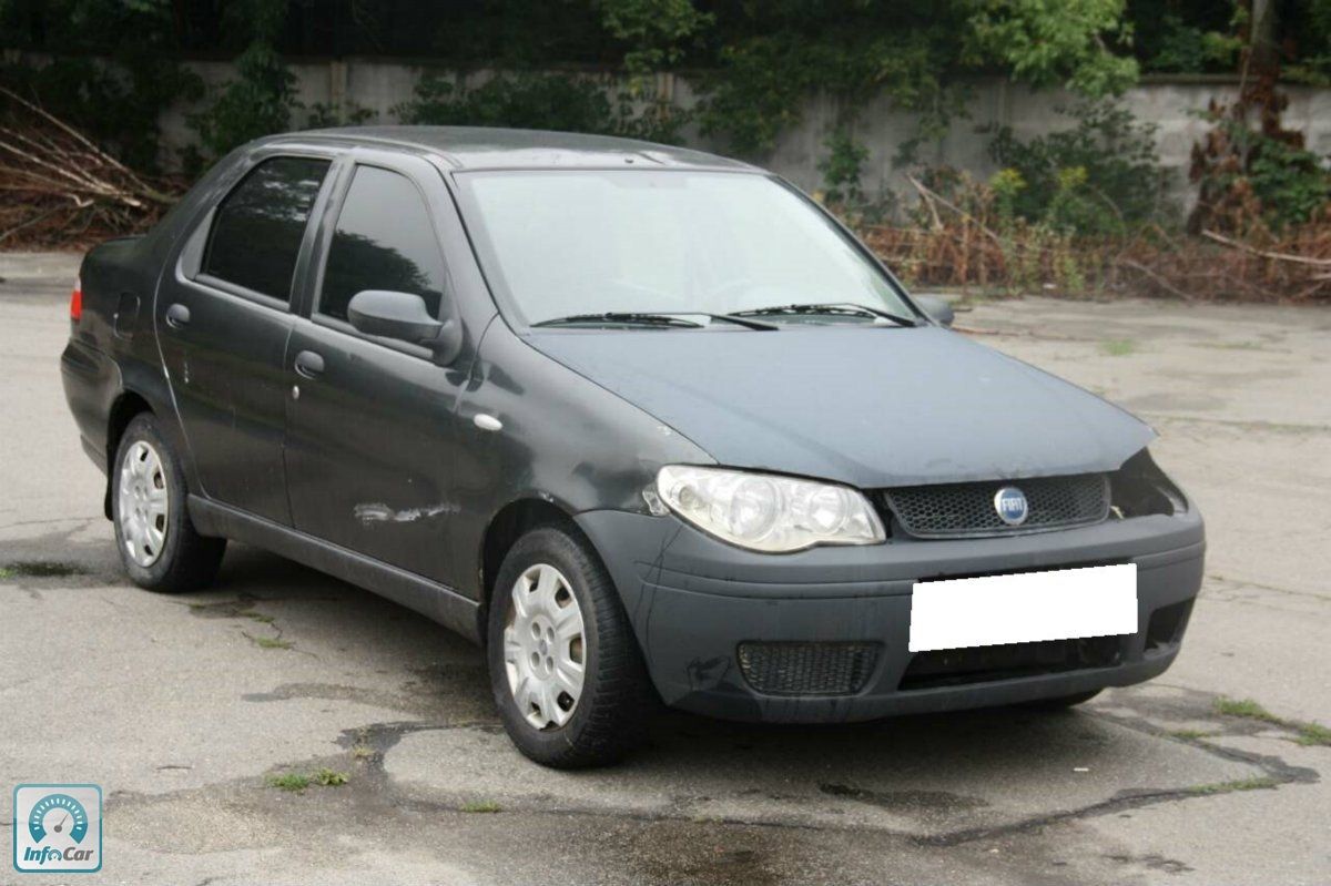 Купить автомобиль Fiat Albea 2006 (черный) с пробегом