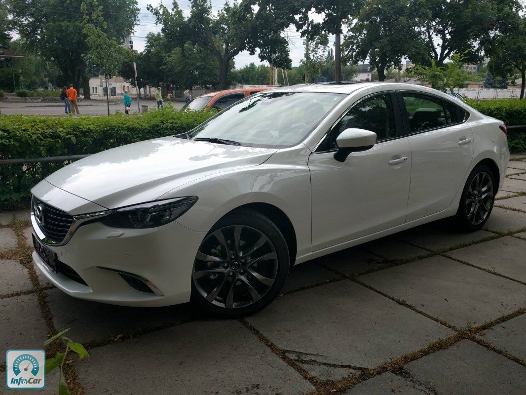 Купить автомобиль Mazda 6 2.5 FULL 2017 (белый) без пробега, продажа ...