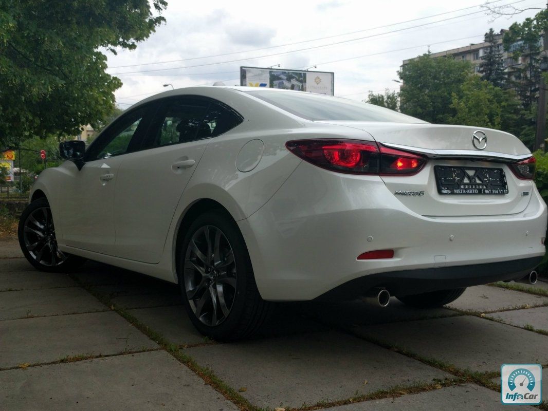 Купить автомобиль Mazda 6 2.5 FULL 2017 (белый) без пробега, продажа ...
