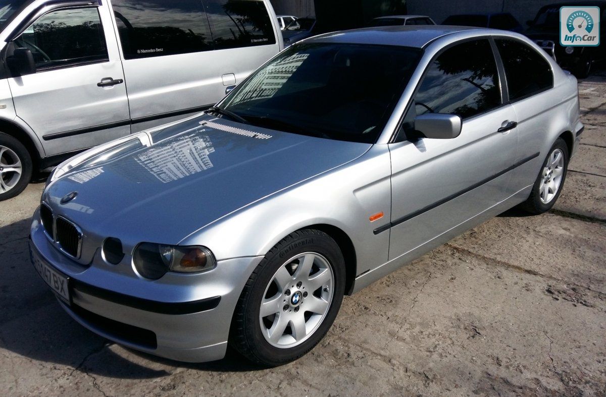 Купить автомобиль BMW 3 Series Compact 2001 (серебряный) с