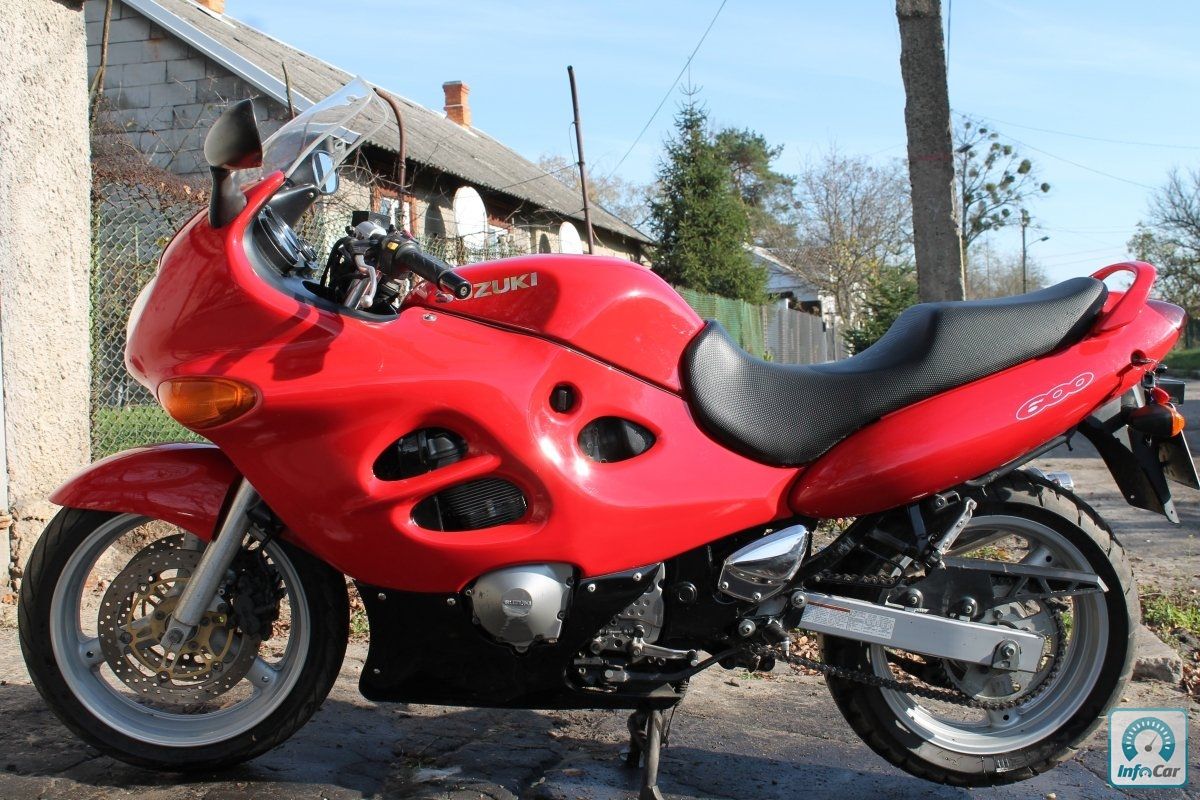 Купить мотоцикл Suzuki Katana GSXF 2001 (красный) с