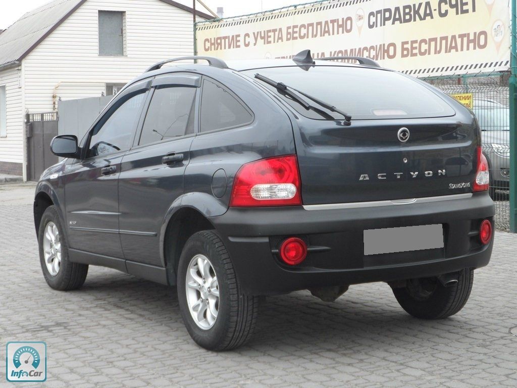 Ssangyong actyon sports 2008 диагностика через блютуз