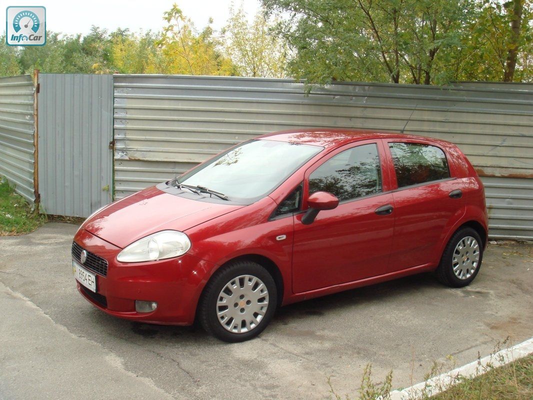 Купить автомобиль Fiat Grande Punto 2010 (красный) с