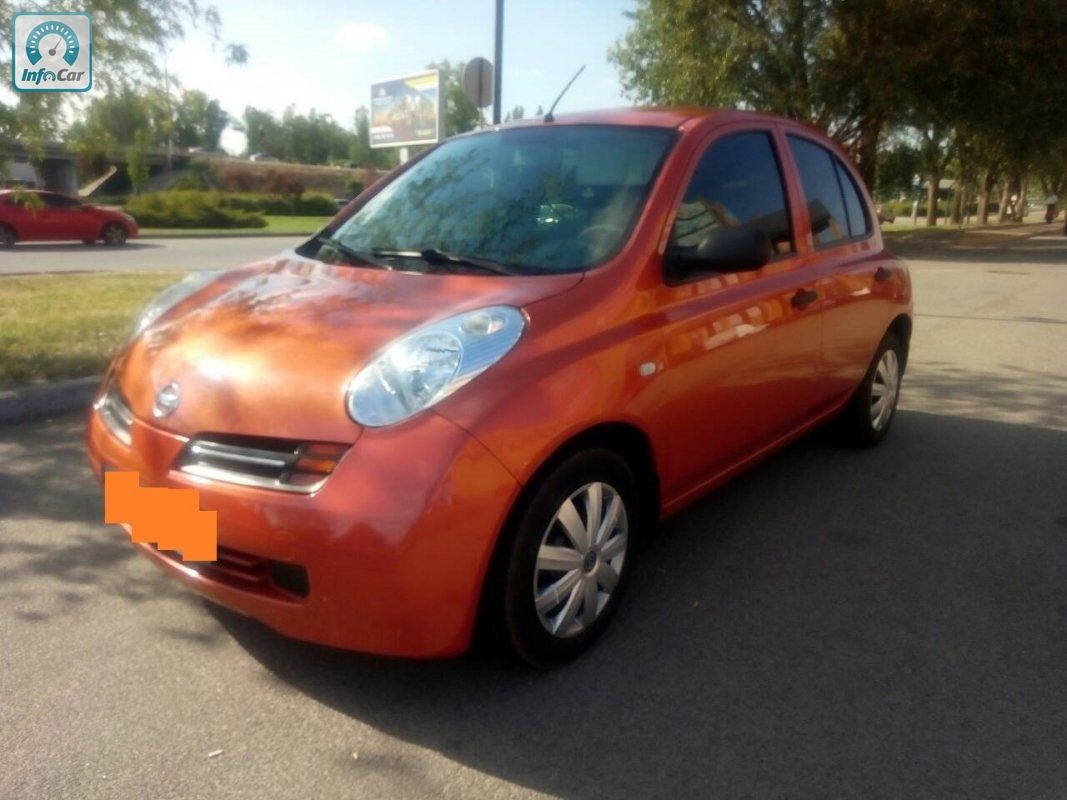 Купить автомобиль Nissan Micra 2005 (оранжевый) с пробегом