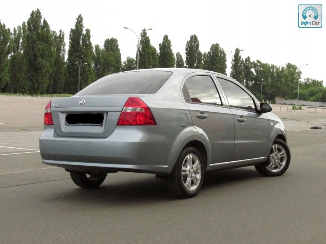 Габариты chevrolet aveo t250