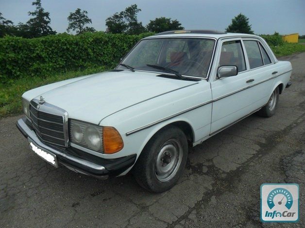 Купить автомобиль Mercedes E-Class W123 1977 (белый) с ...