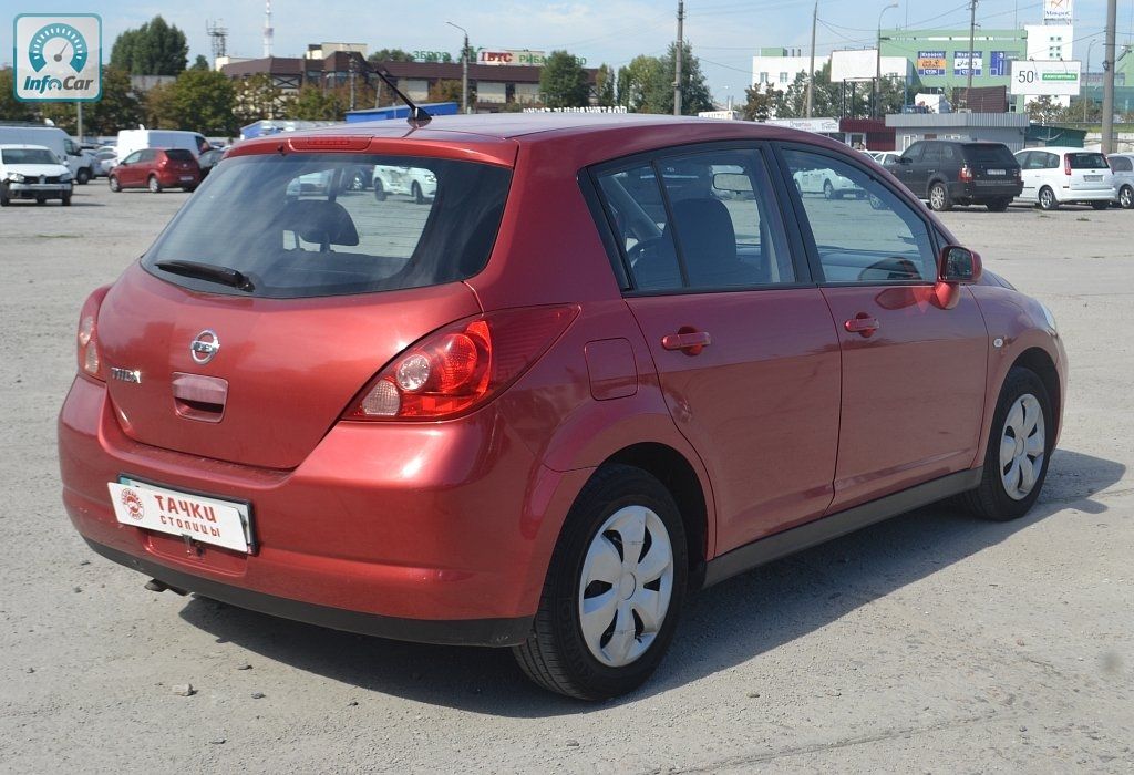 Nissan tiida 2008 хэтчбек