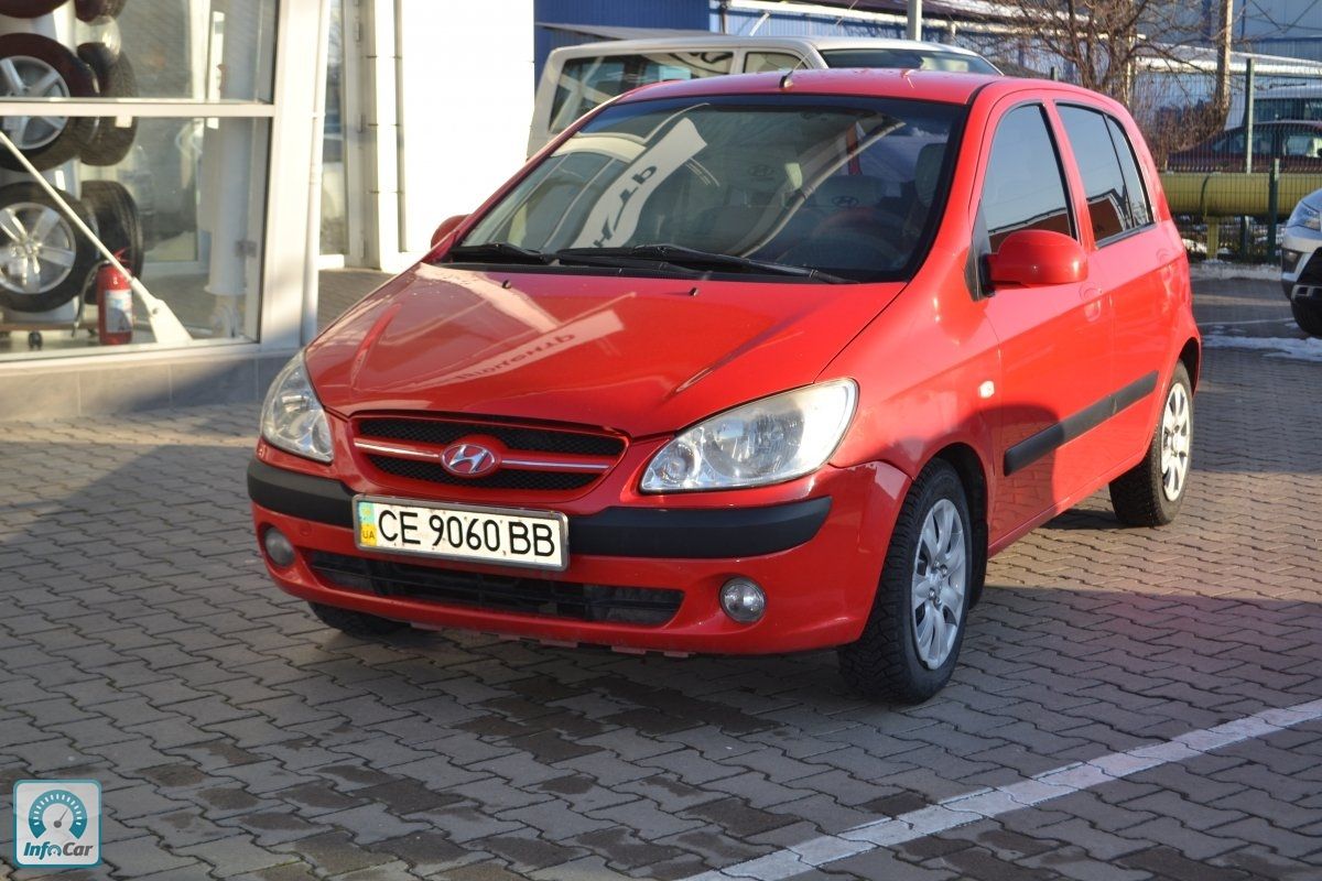 Капот getz 2007