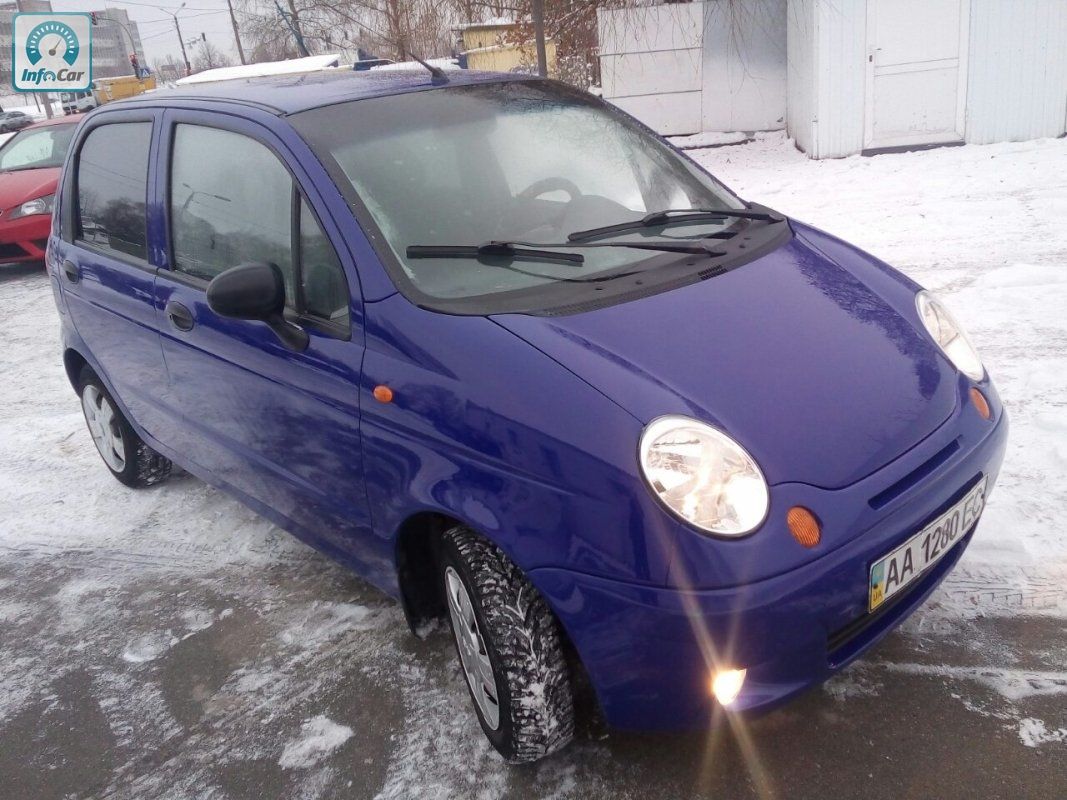 Daewoo Matiz темно синий