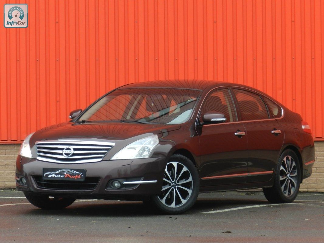 Nissan teana черный 2011