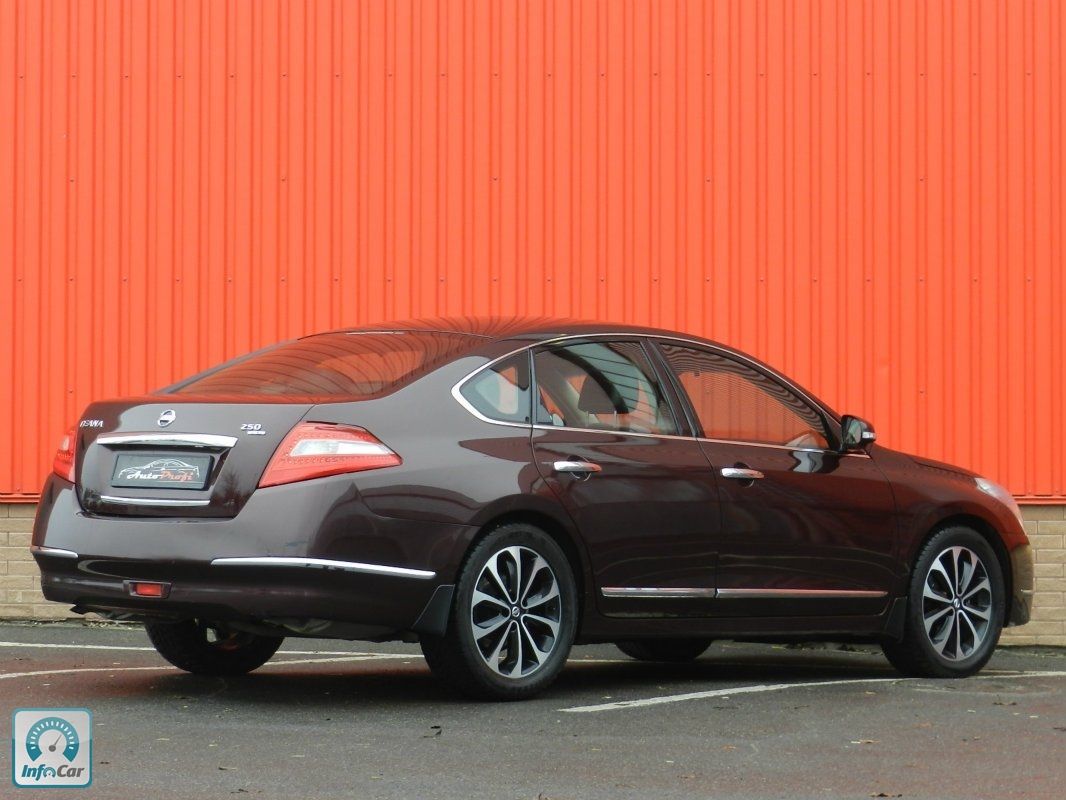 Nissan teana черный 2011