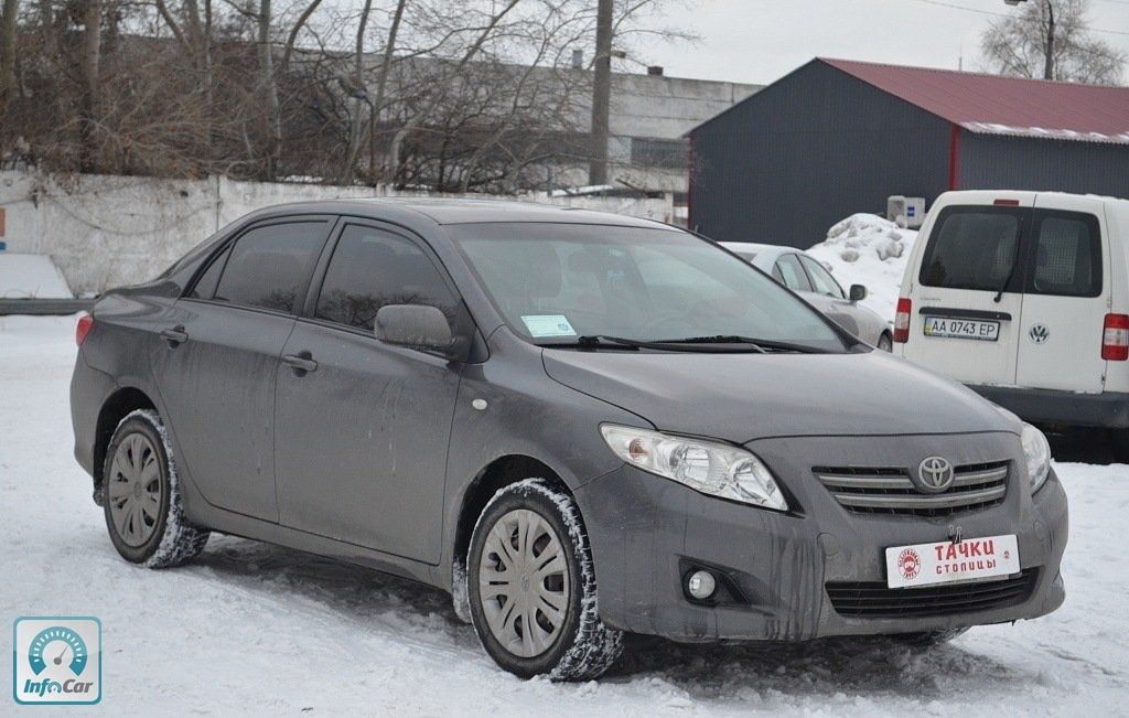 Toyota corolla 2008 робот