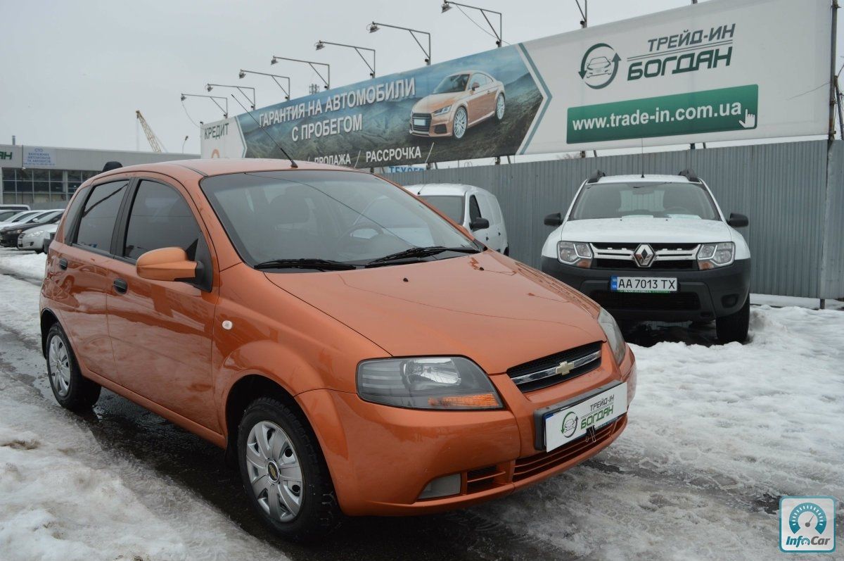 Фото chevrolet aveo 2007 года хэтчбек серебристого цвета