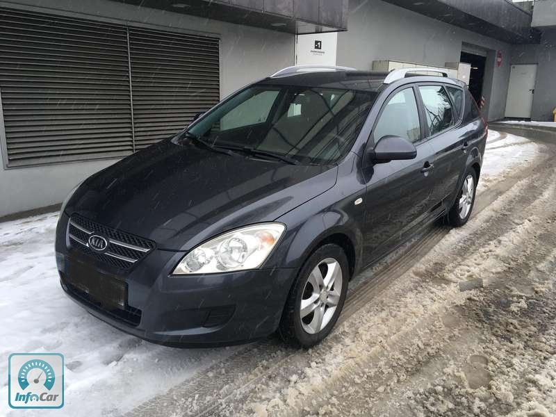 Kia ceed 2008 салон