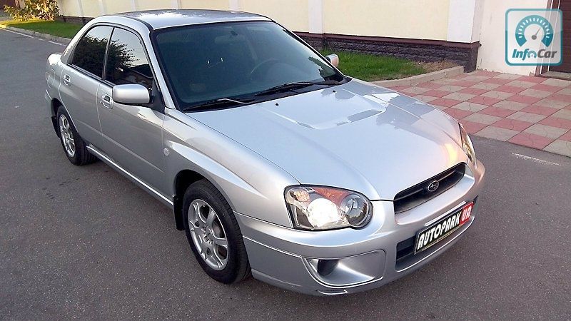 Купить автомобиль Subaru Impreza 2004 (серый) с пробегом