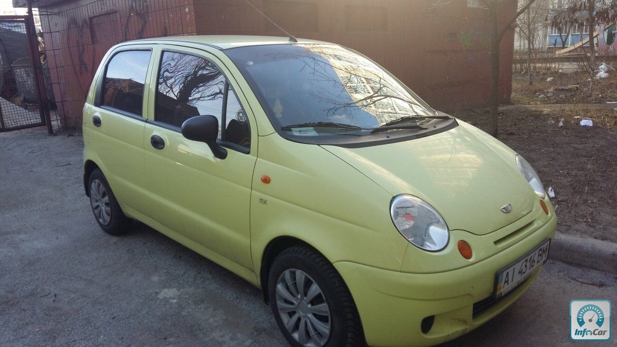 Daewoo matiz комплектации