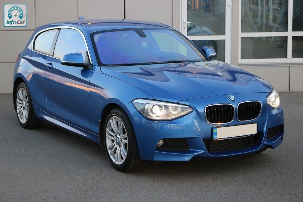 Купить автомобиль BMW 1 Series 2014 (синий) с пробегом