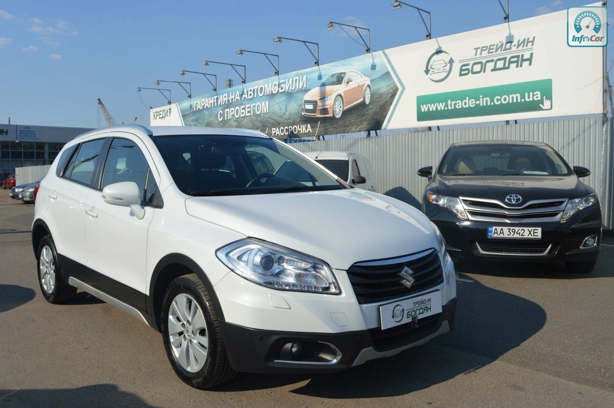 Suzuki sx4 хэтчбек белый