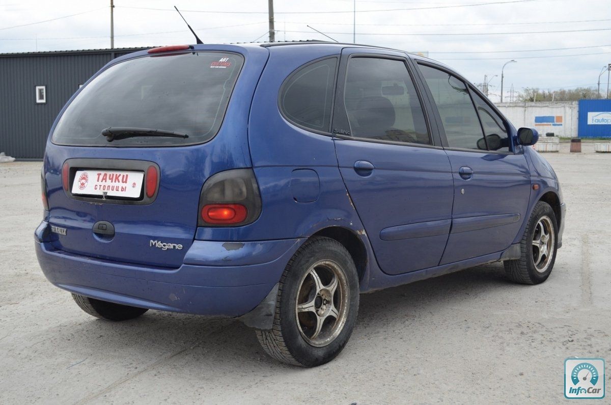 Купить автомобиль Renault Scenic 1999 (синий) с пробегом