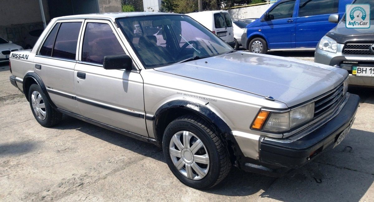 Автомобиль nissan bluebird