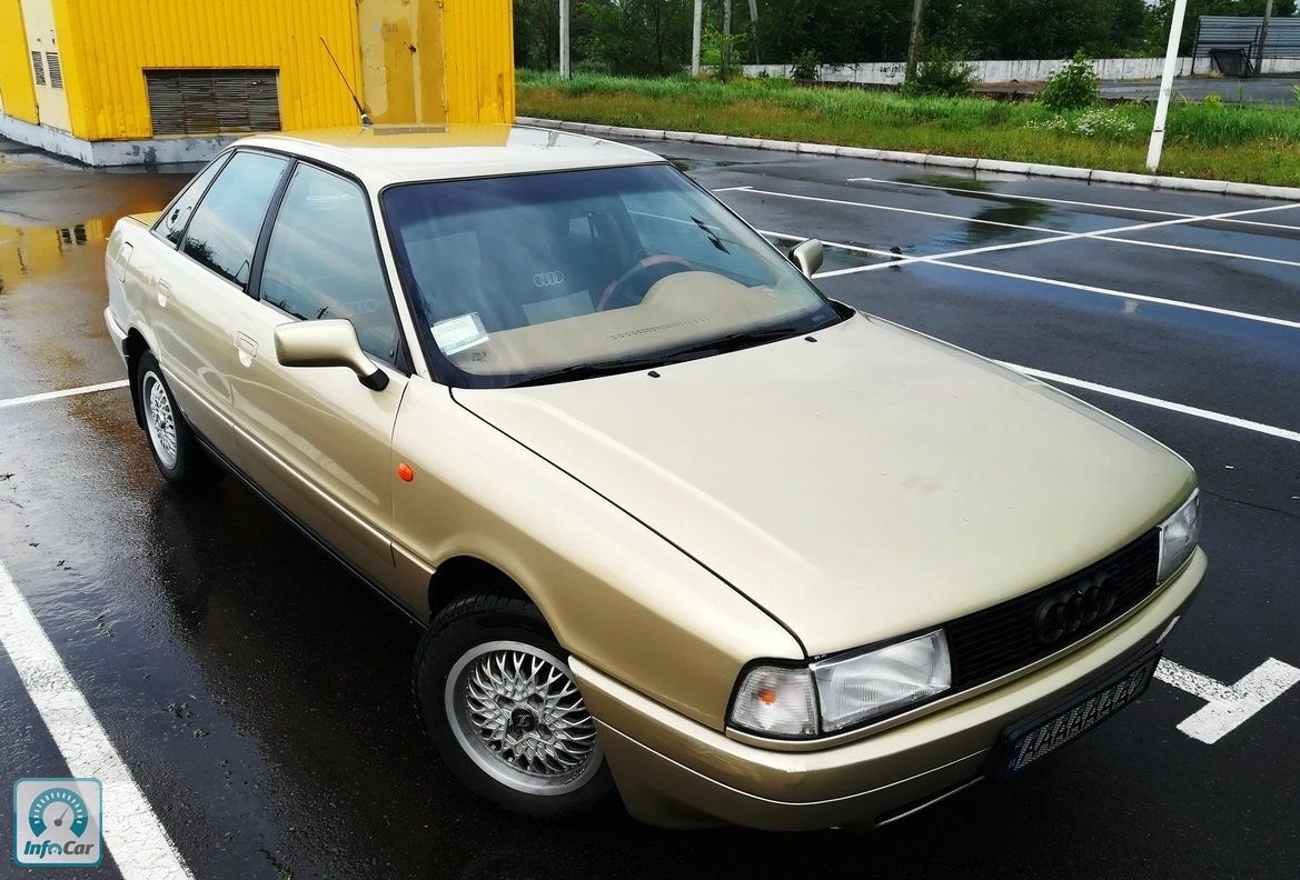 Купить автомобиль Audi 80 В3 1987 (золотой) с пробегом ...