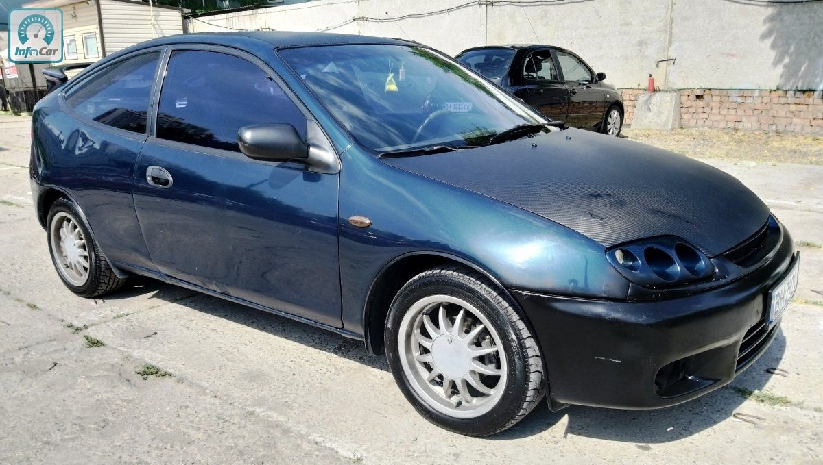 Купить автомобиль Mazda 323 C 1995 (синий) с пробегом