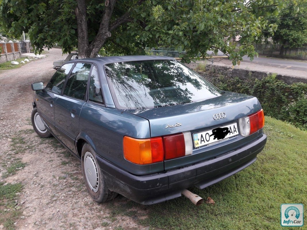 Купить автомобиль Audi 80 1.8s 1989 (зеленый) с пробегом ...