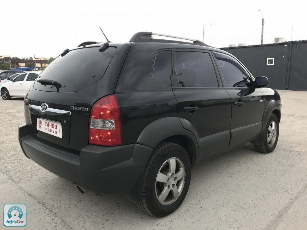 Hyundai tucson 2008 тюнинг