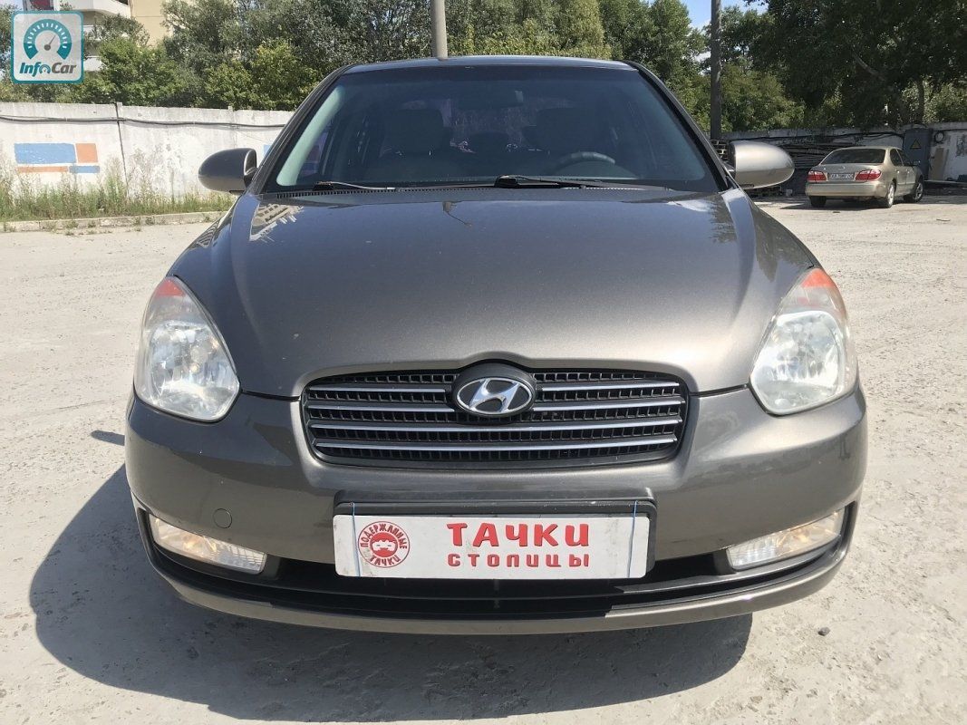 Hyundai accent 2008 тюнинг