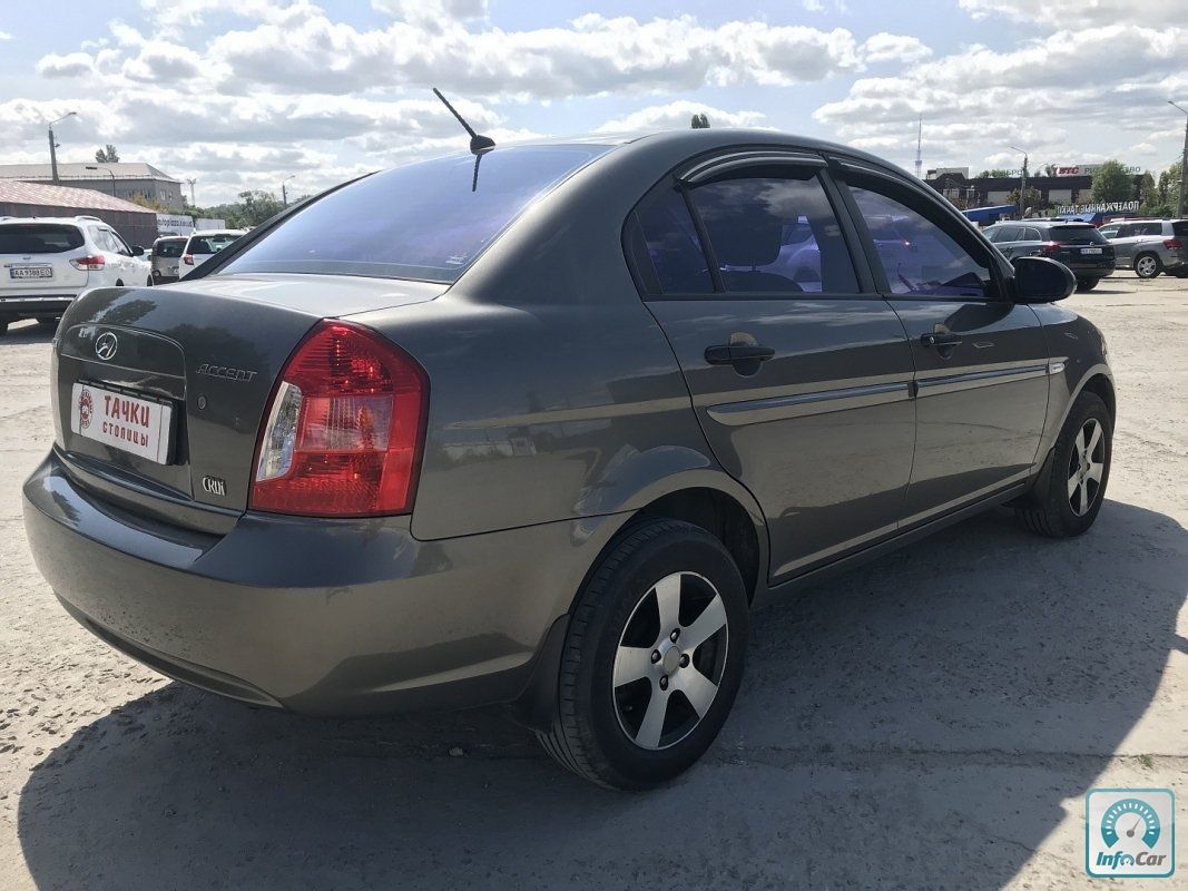 Hyundai accent 2008 тагаз