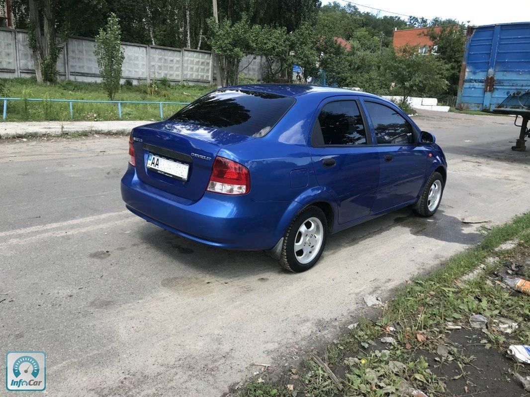 Купить автомобиль Chevrolet Aveo 2005 (синий) с пробегом