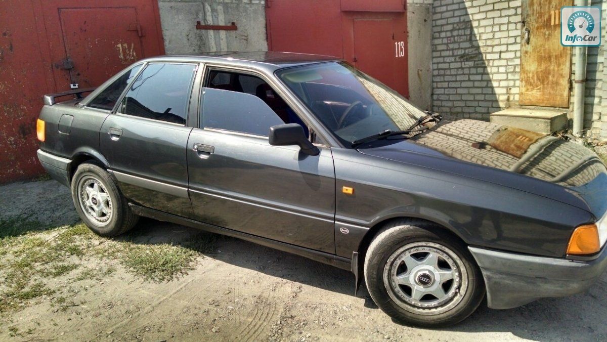 Купить автомобиль Audi 80 1989 (черный) с пробегом ...