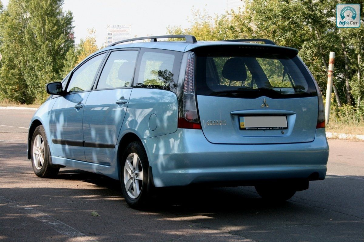 Купить автомобиль Mitsubishi Grandis 2004 (синий) с